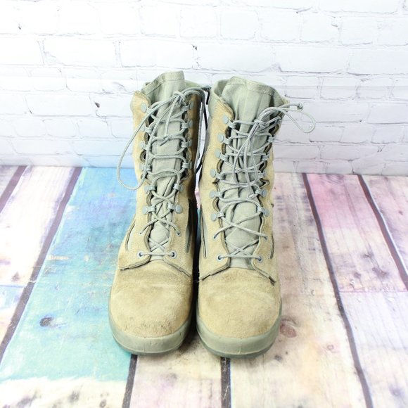 BELLEVILLE F600 Steel Toe ASTM Combat Work Boots Size 7 W main image 8